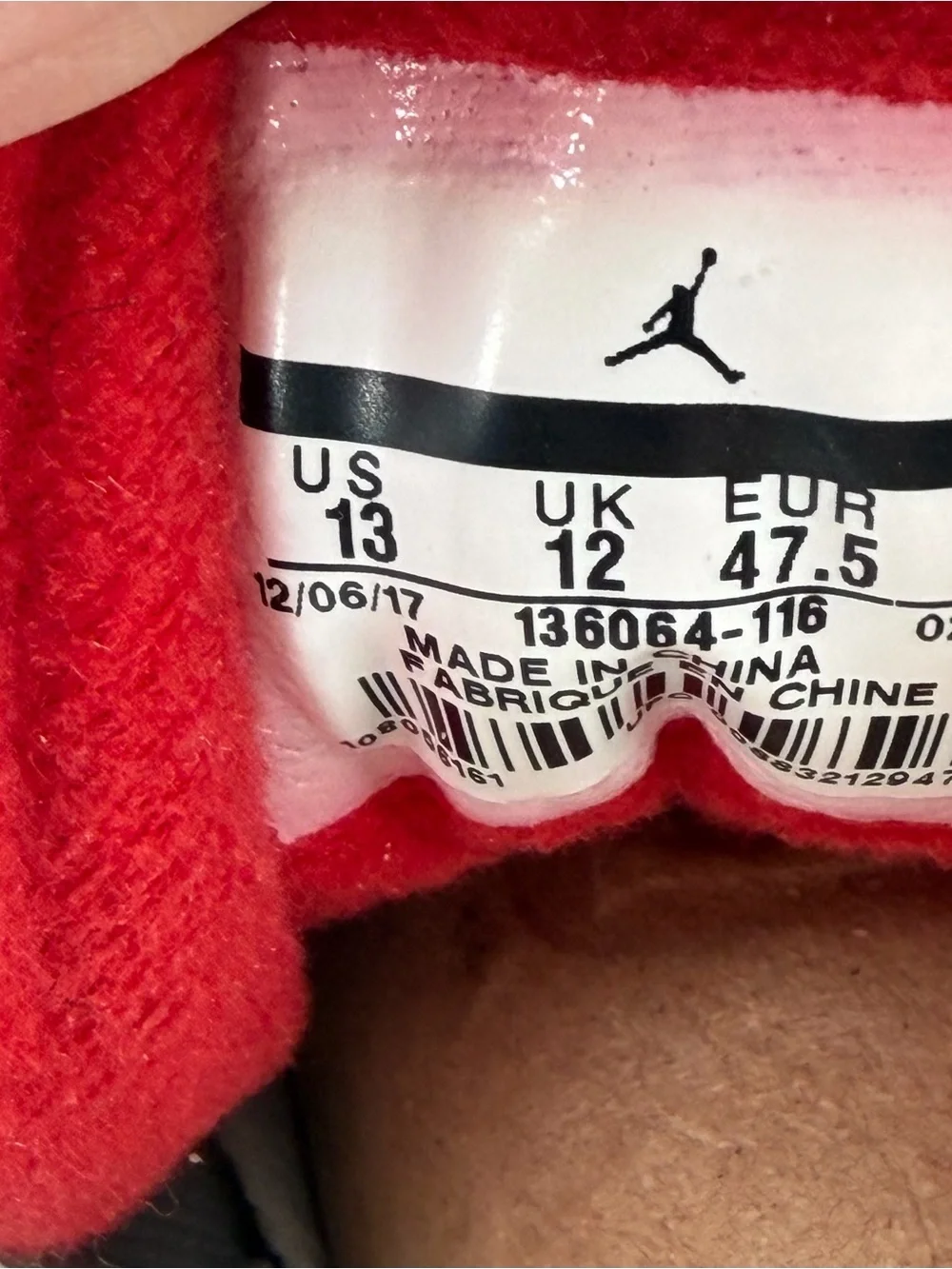 Jordan excellent preowned